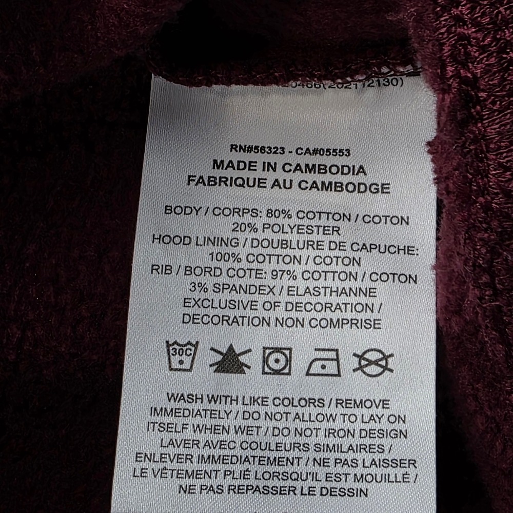 Jordan Brand Michael Jordan sweatsuit Embroidered Hoodie Maroon XXL DA4661-620 - Picture 6 of 16
